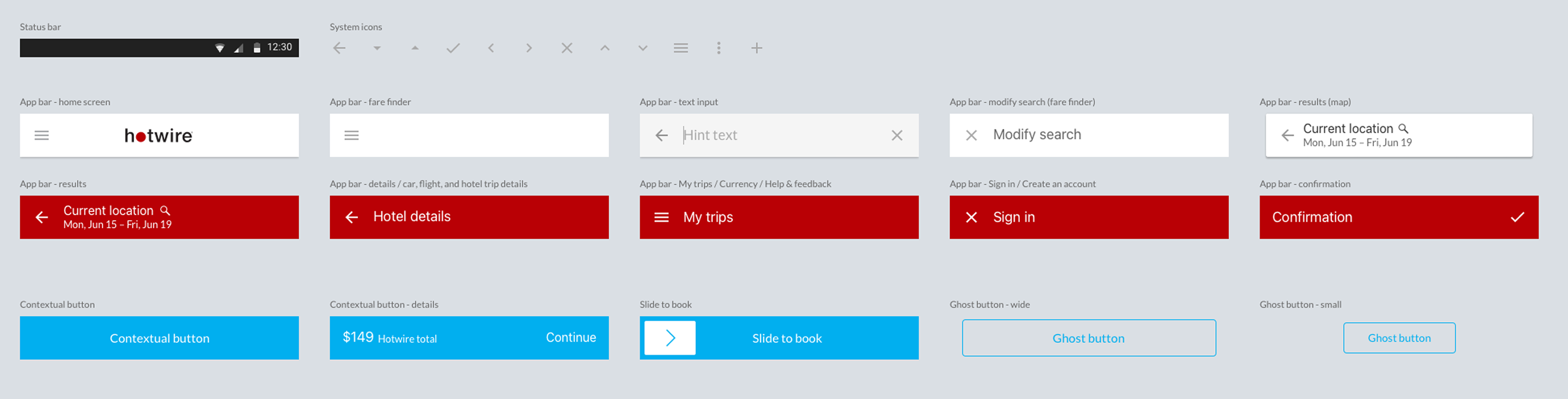 Hotwire component grid