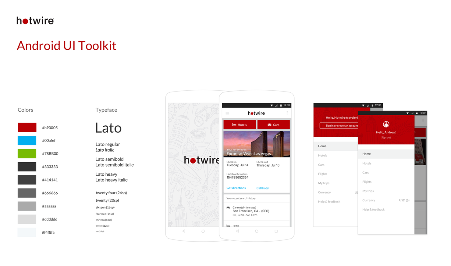 Hotwire Android UI toolkit