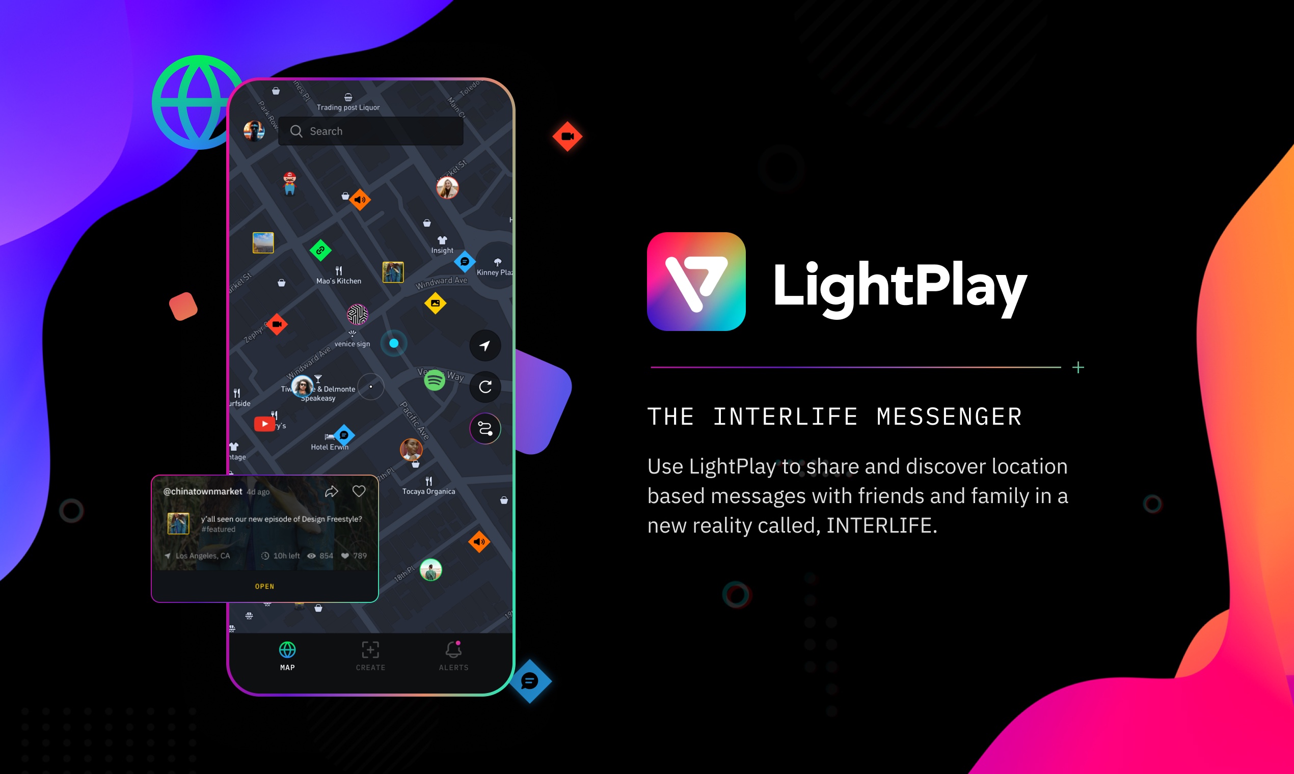 LightPlay Product Hunt launch slide 1