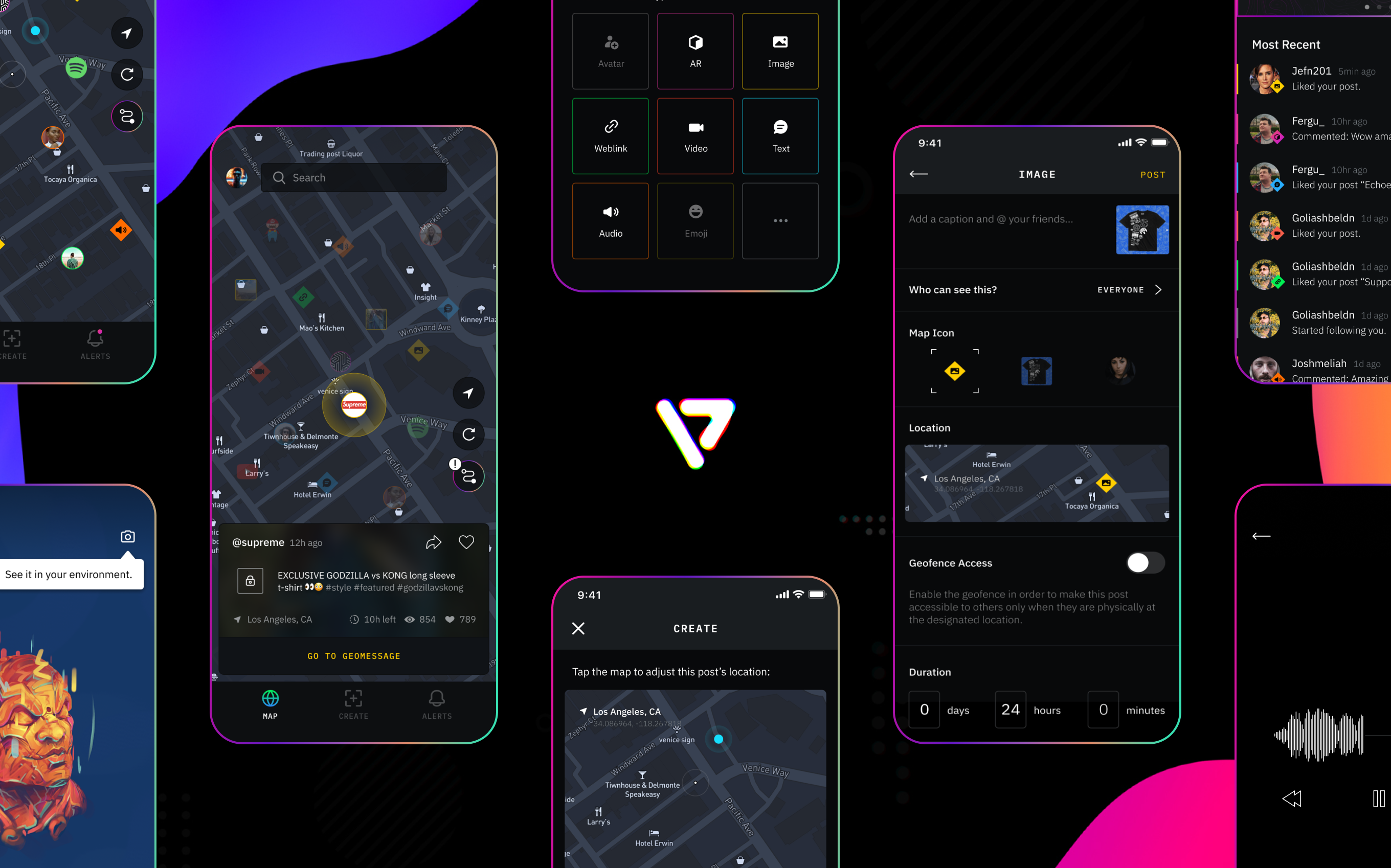LightPlay app screens