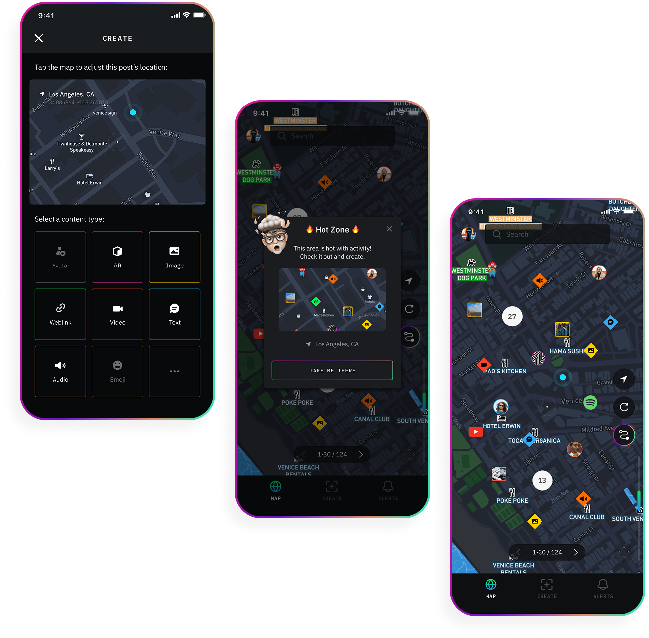 LightPlay app mockups